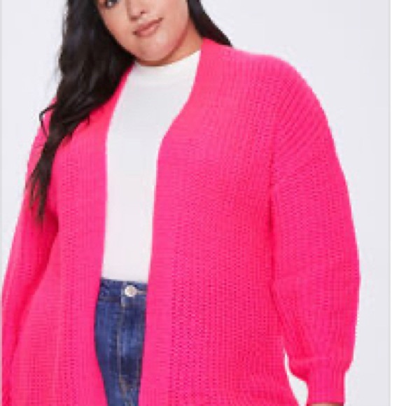 Forever 21 Sweaters - Forever 21 Open-Front Cardigan